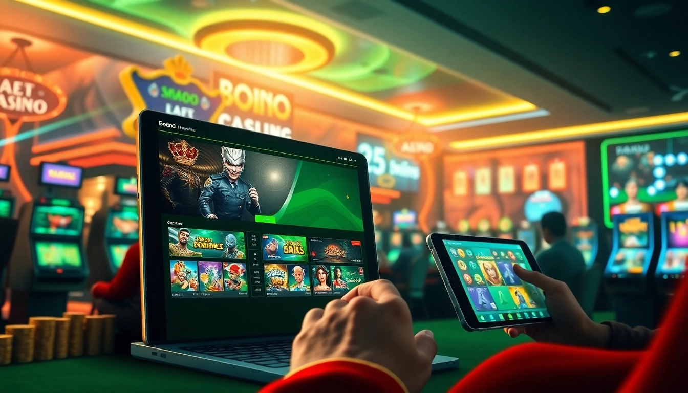 Experience thrilling games on MMOO's innovative online gambling platform, showcasing poker and slots.