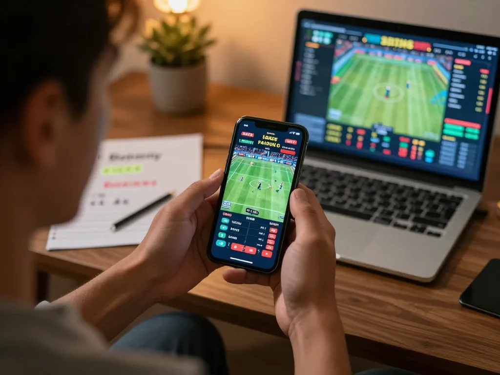 Experience F168 online sports betting with live odds on a smartphone, showcasing strategic gameplay.