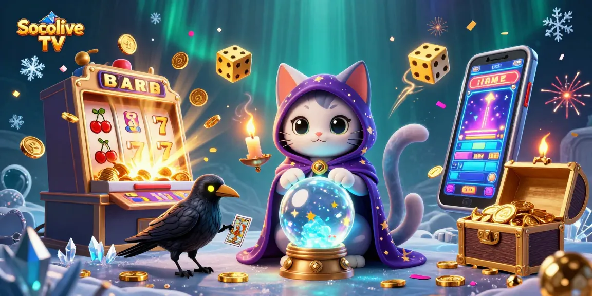 Socolive TV enhances betting experience with vibrant casino elements and dynamic characters.