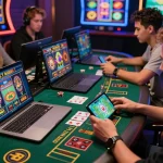 Engaged players at https://789p1.de.com enjoying a vibrant online casino experience.