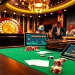 Experience the thrilling excitement of 8kbet with vibrant casino visuals and a dynamic gaming atmosphere.