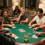 Người chơi câu lạc bộ B52 tận hưởng một đêm poker thú vị, thể hiện tình bạn và chiến lược.