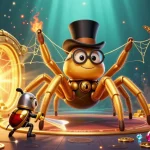 Join the adventure with GG88's vibrant scene of a golden tarantula and beetle knight in a thrilling casino setting.
