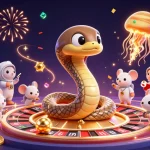 Join the excitement at gg88 as astronaut mice wager on a cosmic roulette wheel.