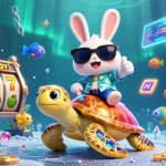 Engage with rr88 casino to explore vibrant gaming adventures with a lucky rabbit and golden turtle.