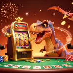 Experience the thrill at the best payout casino online with cartoon dinosaurs and slot jackpots.
