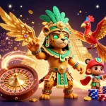 Socolive TV showcases an immersive gambling-themed illustration featuring vibrant casino elements and dynamic gaming action.
