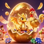 Engage with exciting tr88 casino experiences featuring a baby golden dragon and vibrant game elements!